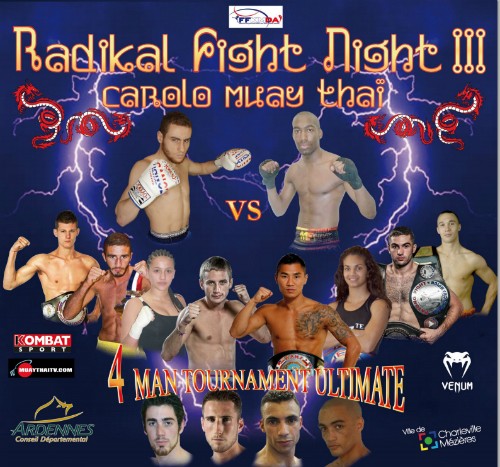 RADIKAL FIGHT NIGHT entre cour grands