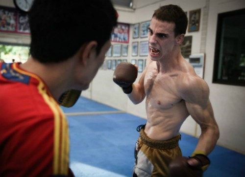 Adrien RUBIS pierre précieuse muaythai Portrait