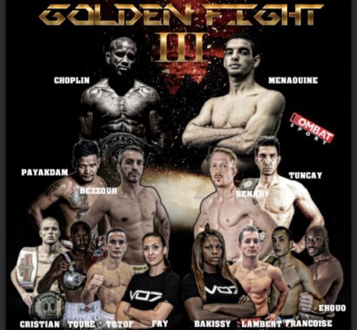 GOLDEN FIGHT Derek fête 30 ans