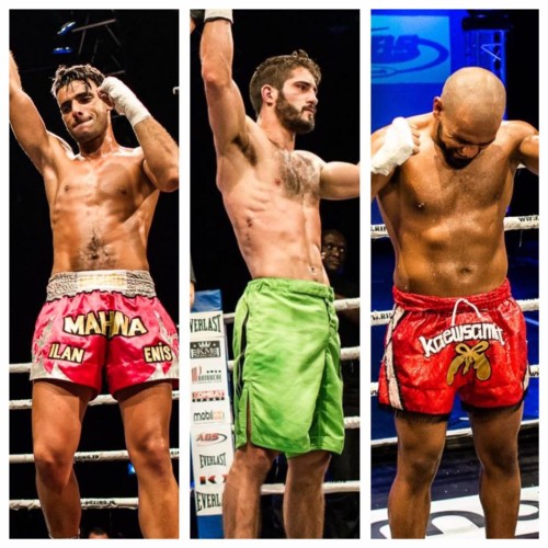 MAGMADI BERNADOU et ESSAHRAOUI victorieux à Aix Partouche Kickboxing Tour