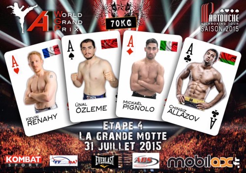 PARTOUCHE KICKBOXING TOUR boucle à Grande Motte