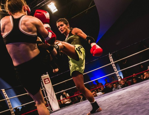 Combat expéditif pour Anissa MEKSEN au MUAYTHAI ATTITUDE