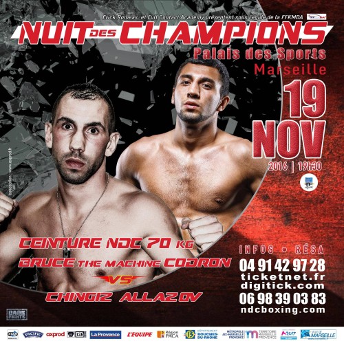 Chingiz ALLAZOV à NUIT CHAMPIONS