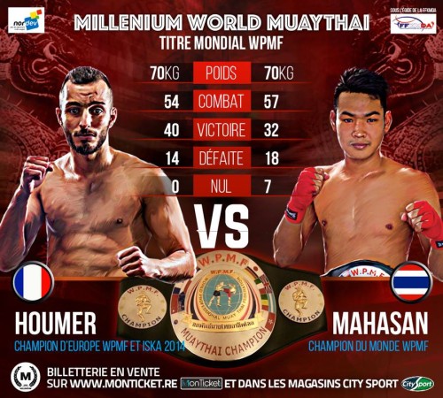 Mohamed HOUMER à Réunion comme à maison