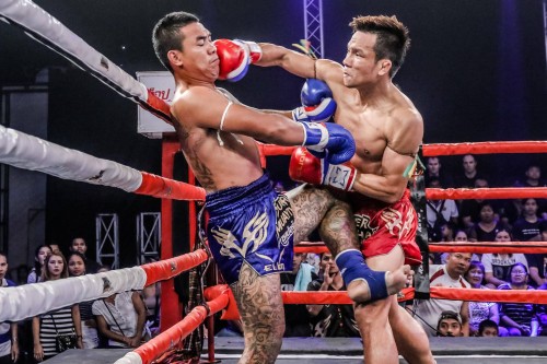 Vidéo CHANGPUEK et Sergei KULIABA gagnent au SUPER MUAYTHAI