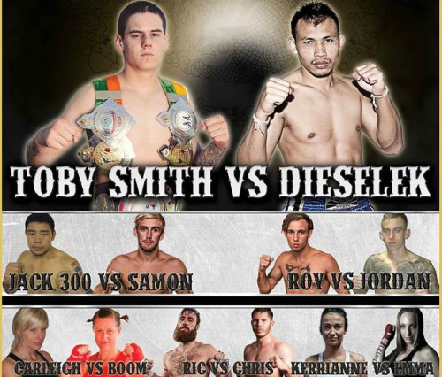 Toby SMITH met DIESELLEK KO