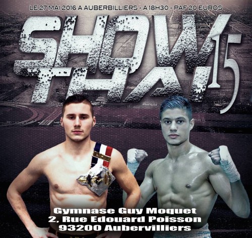 Sofiane BOUGOSSA fait son retour au SHOW THAI