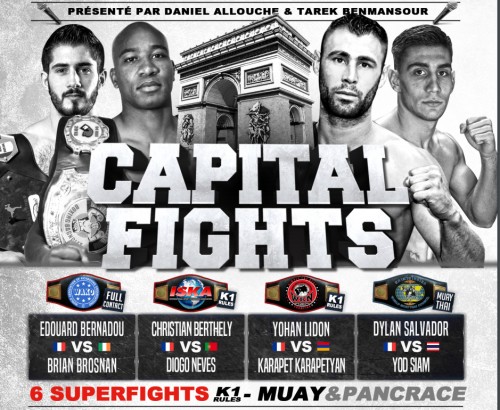 Quatre titres mondiaux au CAPITAL FIGHTS