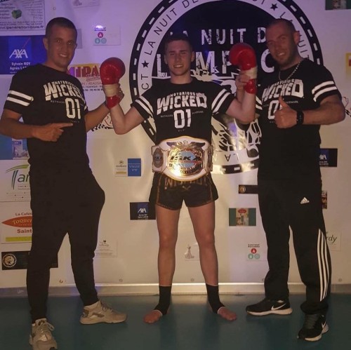 Guillaume PASCAL champion d Europe Walid HADDAD bat Djibril EHOUO