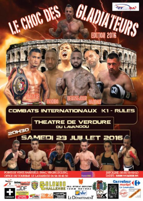 CHOC GLADIATEURS 23 juillet au Lavandou