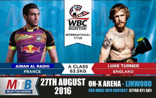 Aiman AL RADHI Ecosse pour ceinture WBC