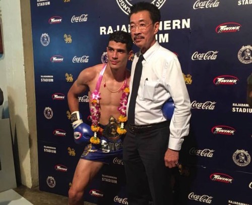 Youssef BOUGHANEM champion Rajadamnern