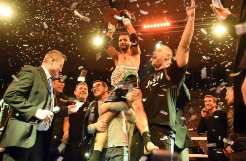 Madani BELHADDAD champion d Europe WBC
