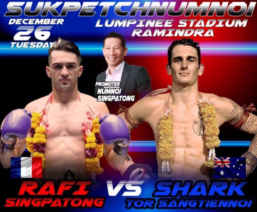 Rafi BOHIC vs Chadd COLLINS choc farangs au Lumpini