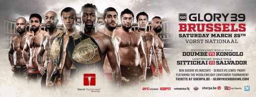 Réduction BKBMO pour GLORY 39 Bruxelles