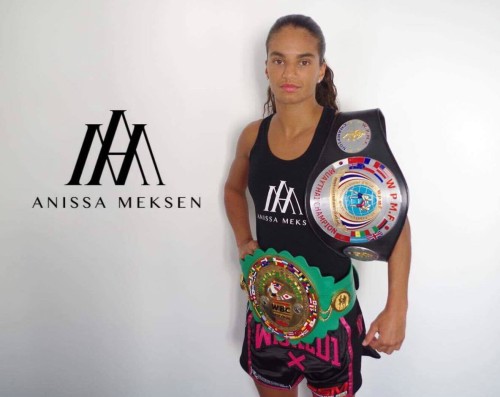 Anissa MEKSEN objectif ceinture GLORY