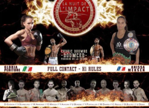 Anissa MEKSEN main event à NUIT L IMPACT