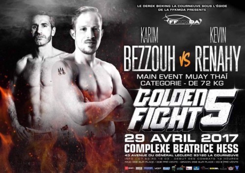 BEZZOUH et DEFRETIN nous régalent au GOLDEN FIGHT