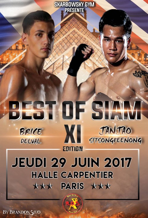 Brice DELVAL au BEST OF SIAM