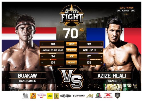 BUAKAW vs Azize HLALI au tout nouveau ALL STAR FIGHT
