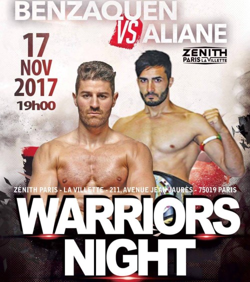 Cyril BENZAQUEN vs Malik ALIANE à WARRIORS NIGHT