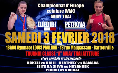 Myriame DJEDIDI « Je compte bien conserver ma ceinture WMC »