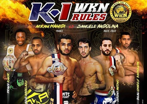 Akram HAMIDI tente titre européen WKN