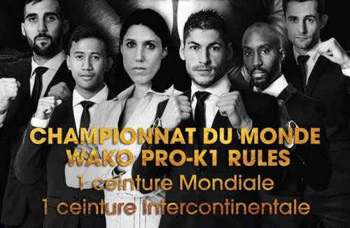 Ludivine LASNIER tente ceinture mondiale WAKO PRO