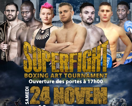 SUPERFIGHT BOXING ART TOURNAMENT fight card