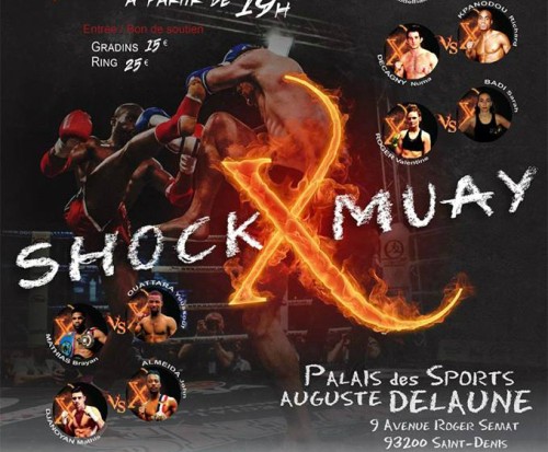 SHOCK MUAY X fight card