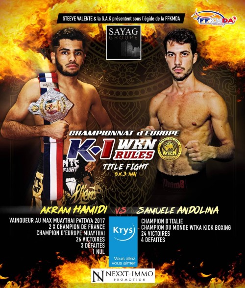 Akram HAMIDI interview championnat d Europe WKN