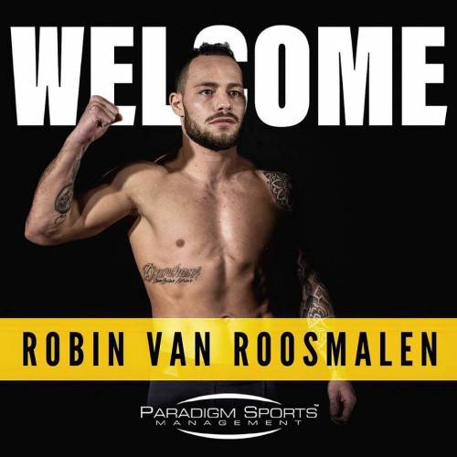 Robin VAN ROOSMALEN arrête K1 pour MMA