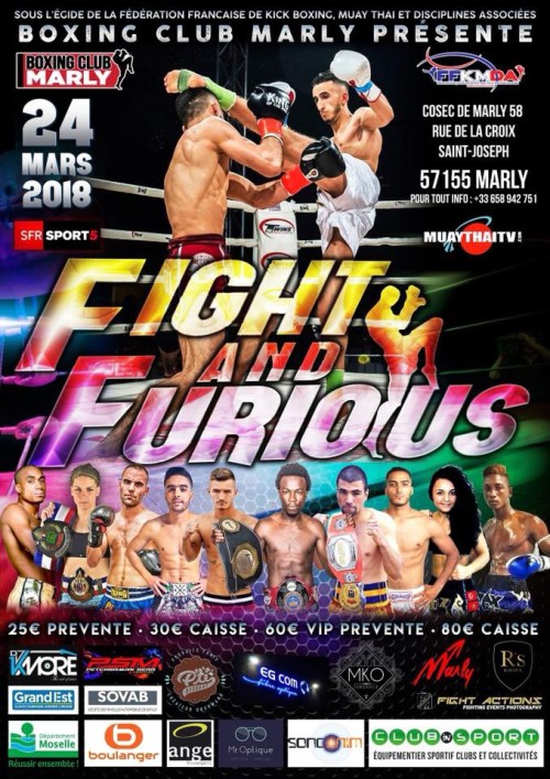 Amine ZITOUNI propose FIGHT AND FURIOUS