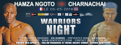 Hamza NGOTO vs CHANCHAI Sititisukato au WARRIORS NIGHT