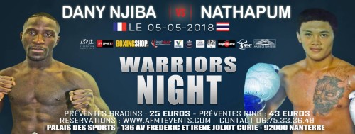 Dany NJIBA vs JOJO 13 Coins Gym au WARRIORS NIGHT