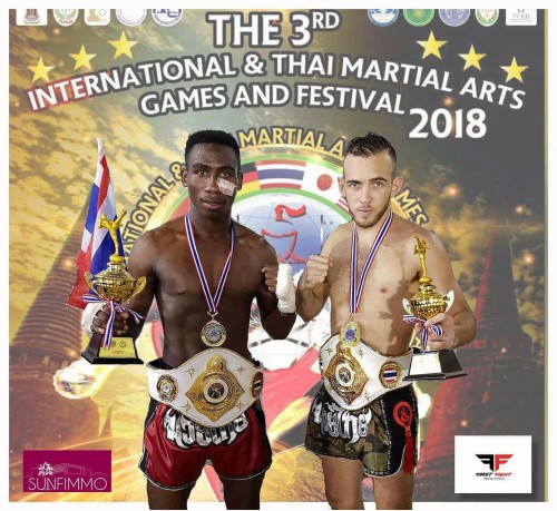 GUEVARA SILVESTRE PAYET et CAZAMBO champions monde WMO