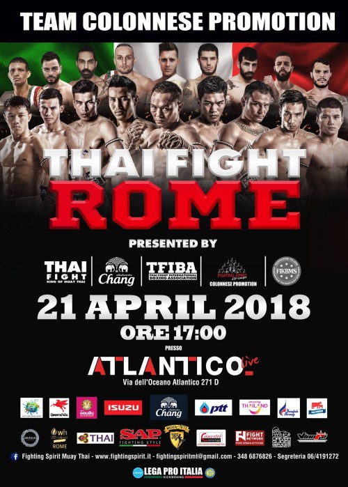 Vidéos THAI FIGHT ROMA