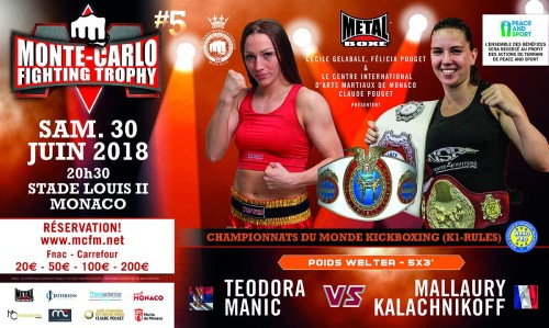 Mallaury KALACHNIKOFF interview MONTE CARLO FIGHTING TROPHY