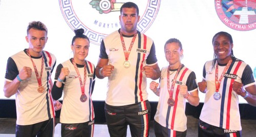 médailles pour France aux championnats monde IFMA