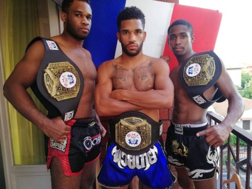 Brayan MATIAS Helton TAVARES et Fabrice GNEDRE champions d Europe EMC