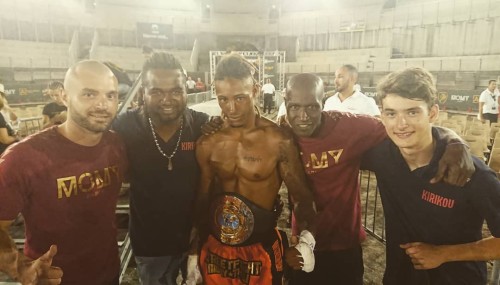 Gaëtan DAMBO champion d Europe WMC