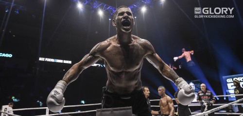 Vidéos GLORY 58 Alex PEREIRA conserve sa ceinture contre Simon MARCUS