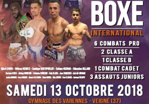 EHOUO MEDDAR et BILLARD à NUIT L UPPERCUT