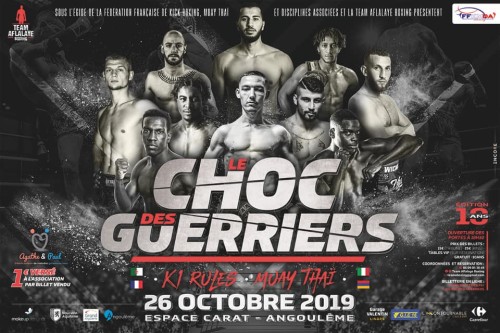 CHOC GUERRIERS 26 octobre à Angoulême