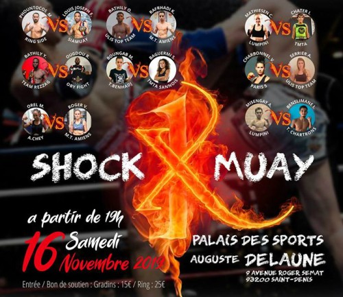 SHOCK MUAY XI lanceur nouveaux talents