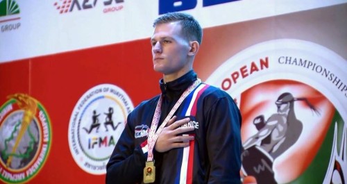 Encore titre européen IFMA pour Jimmy VIENOT