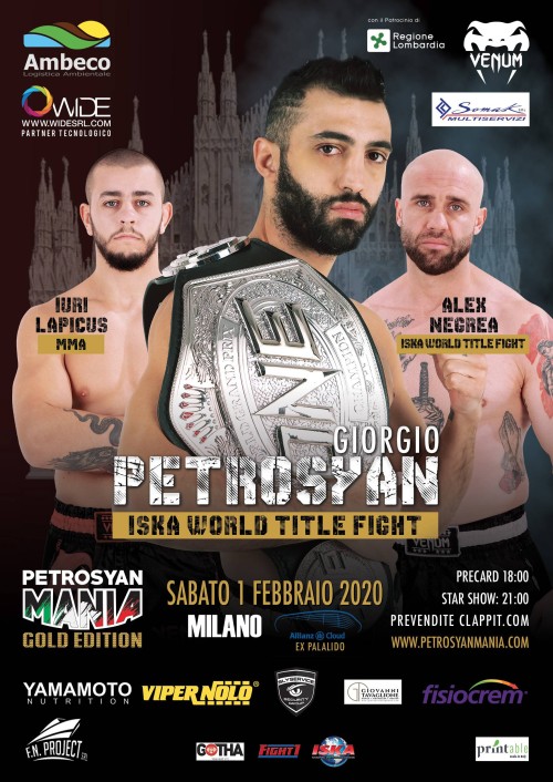 Gaëtan DAMBO frotte à Giorgio PETROSYAN