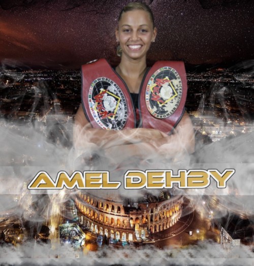 Amel DEHBY à l EMPIRE FIGHT