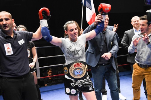Myriame DJEDIDI championne intercontinentale WMC