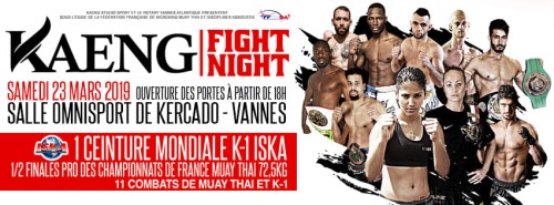 Xavier BASTARD lance l organisation avec KAENG FIGHT NIGHT